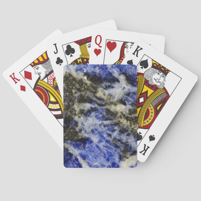 Baraja De Cartas Sodalita Azul (Reverso)