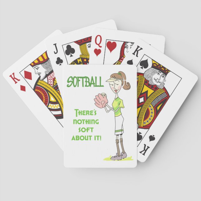 Baraja De Cartas Softbol (Reverso)
