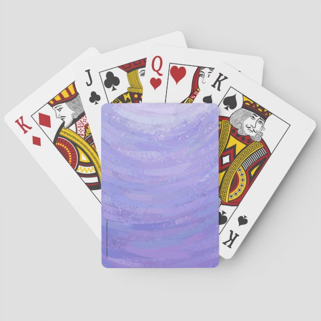 Baraja De Cartas Sol morado (Reverso)