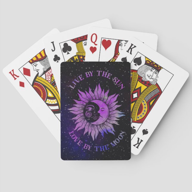 Baraja De Cartas Sol y Luna (Reverso)