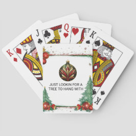 Baraja De Cartas Sólo Busca Un Árbol Con El Que Cuadrar