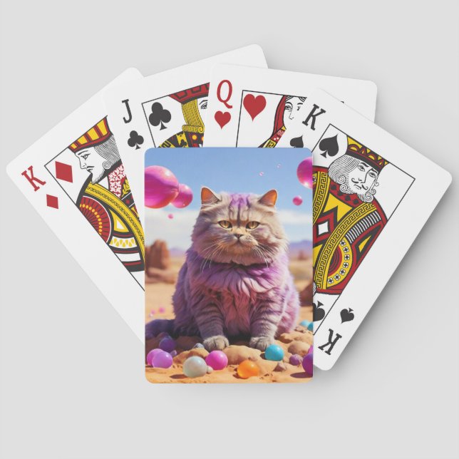 Baraja De Cartas Sólo para el amante de Cat: (Reverso)