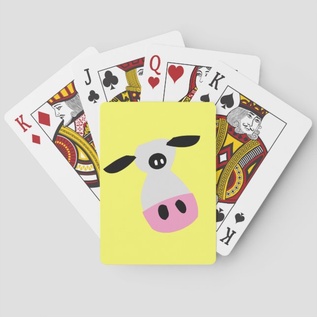 Baraja De Cartas Sólo una vaca (Reverso)