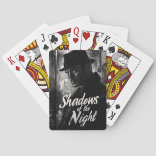 Baraja De Cartas Sombras de la noche - Diseño de estilo Noir cinema