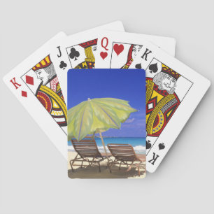 Baraja De Cartas Sombrilla de playa, Abaco, Bahamas