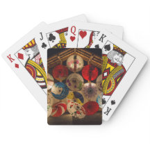 Sombrillas iluminadas