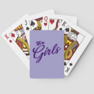Baraja De Cartas Somos Girls USA ©