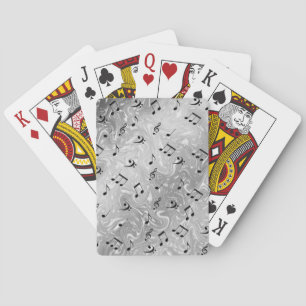 Baraja De Cartas sonido, metalizado, música, musical, signo, nota,