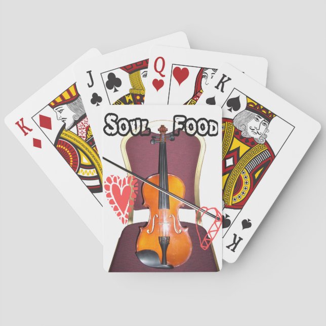 Baraja De Cartas Sonido v love hakuna matata valentine (Reverso)