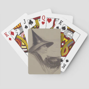 Baraja De Cartas Sonriente Cauldron Spell Potion Sepia