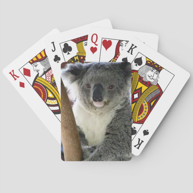Baraja De Cartas sonrisa koala (Reverso)