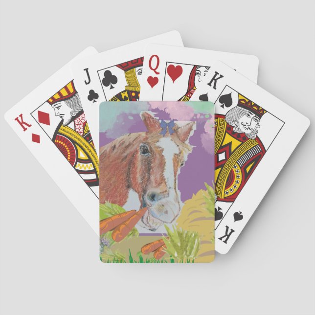 Baraja De Cartas sonrisas de amapola (Reverso)