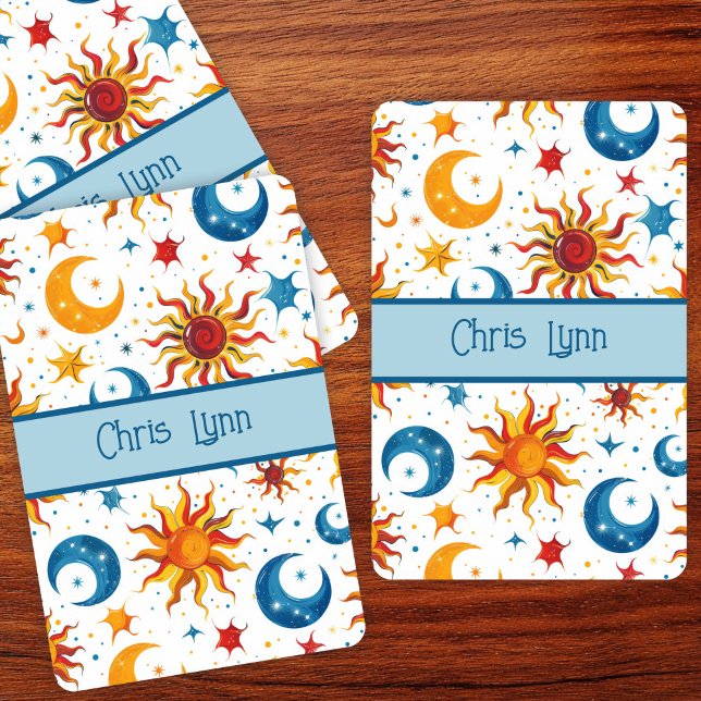 Baraja De Cartas Sopa de sol y estrellas coloridas (Subido por el creador)