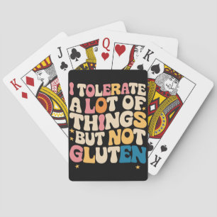 Baraja De Cartas Soporto Muchas Cosas Pero No Gluten