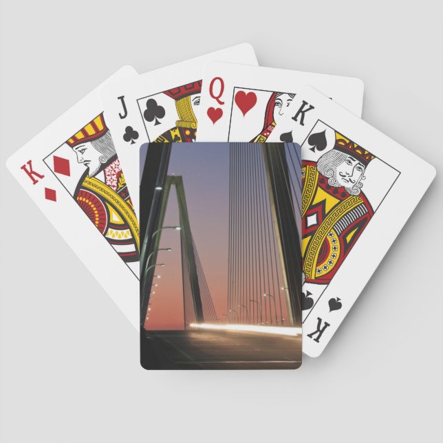Baraja De Cartas South Carolina, Arthur Ravenel Jr. Bridge (Reverso)