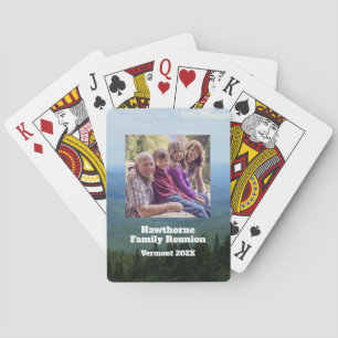 Baraja De Cartas Souvenir de la Reunión Familiar