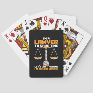 Baraja De Cartas Soy Abogado Para Ahorrar Tiempo