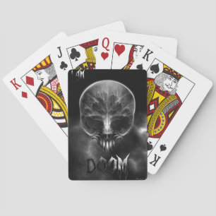 Baraja De Cartas Soy Doom Fractal Skull