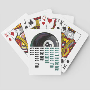 Baraja De Cartas Soy Hermosa, Soy Buena 8 Ball