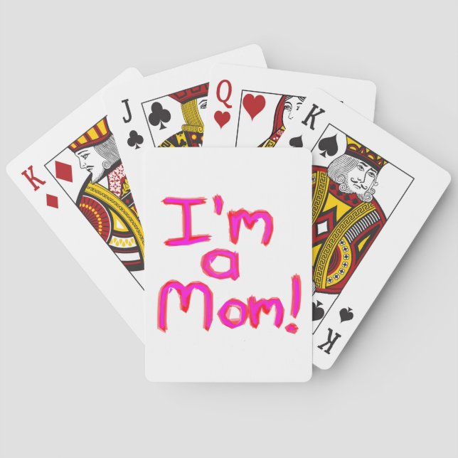 Baraja De Cartas ¡Soy MAMÁ! (Reverso)
