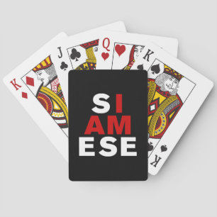 BARAJA DE CARTAS SOY SIAMÉS