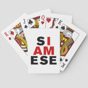 BARAJA DE CARTAS SOY SIAMÉS