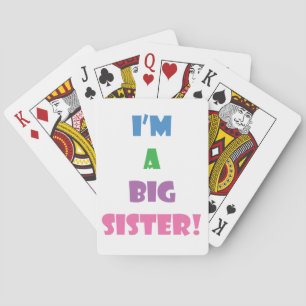 Baraja De Cartas Soy un texto de hermana mayor