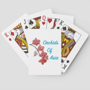 Baraja De Cartas Spá de día Orquídeas de Asia