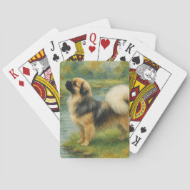Baraja De Cartas Spaniel Tibetano