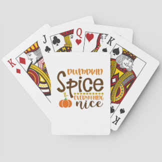 Baraja De Cartas Spice & Everything Nice Treng Slogan & Quo