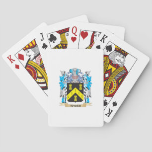 Baraja De Cartas Spicer Coat of Arms - Family Crest