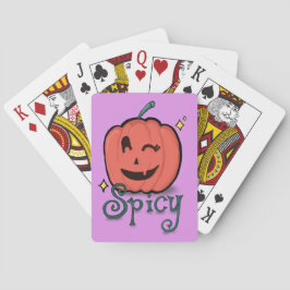 Baraja De Cartas Spicy Pumpkin Spice