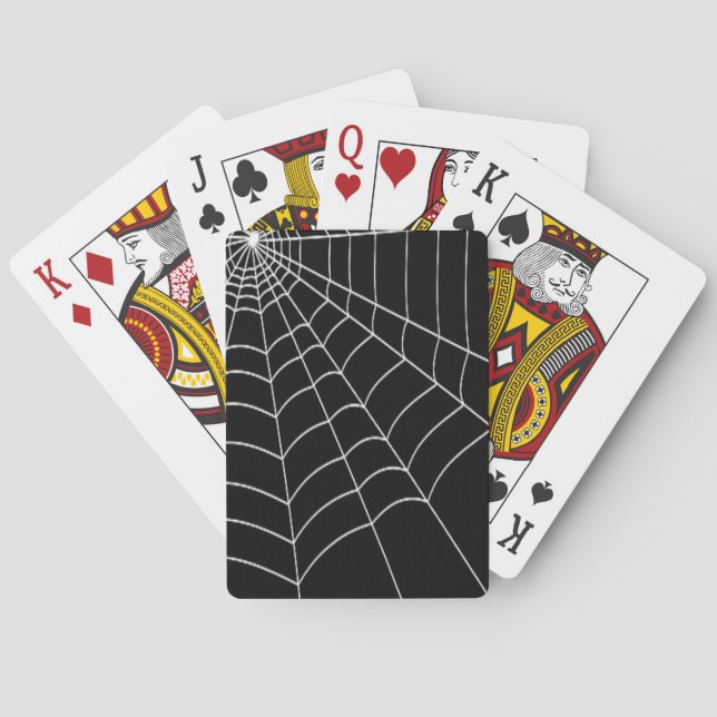 Baraja De Cartas Spider Web (Reverso)