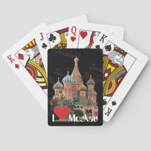 Baraja De Cartas Spielkarten Moskau Rusia