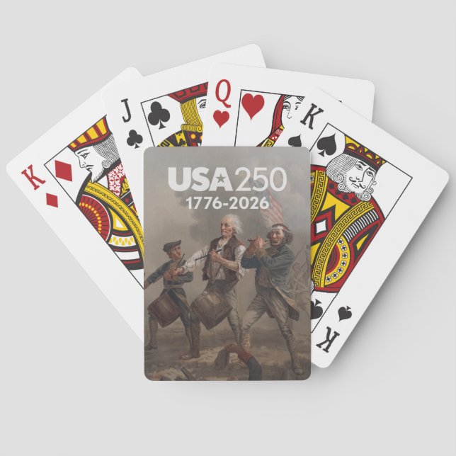 Baraja De Cartas Spirit of 76 - America's 250th Birthday (Reverso)