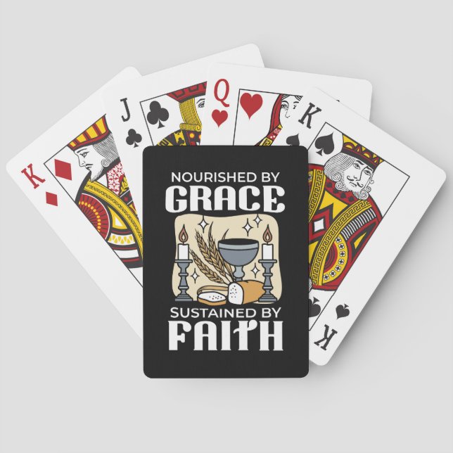 Baraja De Cartas Spiritual Faith and Grace – Uplifting Christian (Reverso)