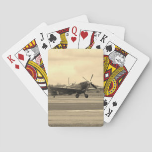 Baraja De Cartas Spitfire Sepiatone