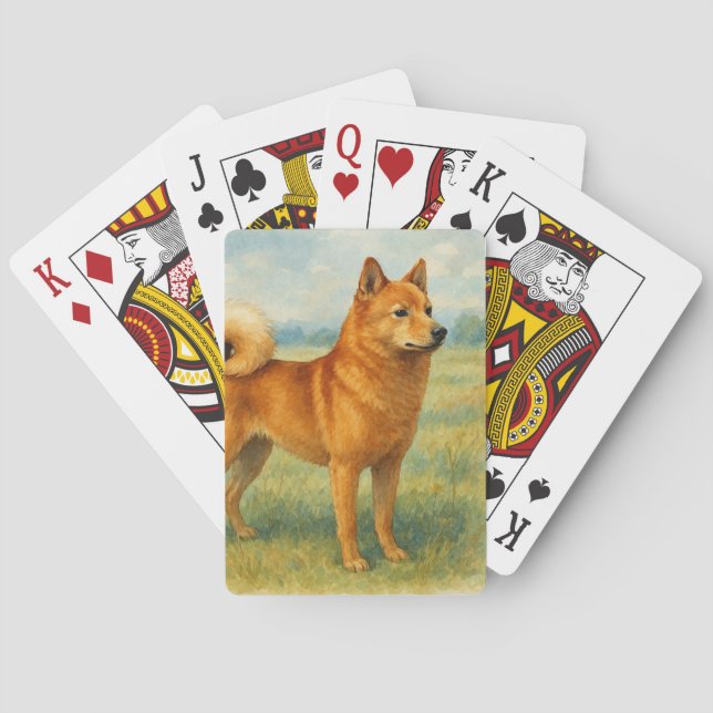 Baraja De Cartas Spitz finlandés (Reverso)