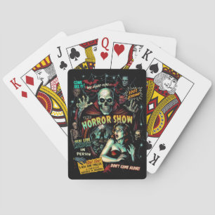 Baraja De Cartas Spook Show Horror Play Cards