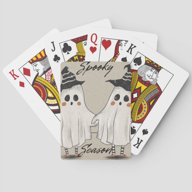 Baraja De Cartas Spooky Season Squad Classic Playing Cards (Reverso)