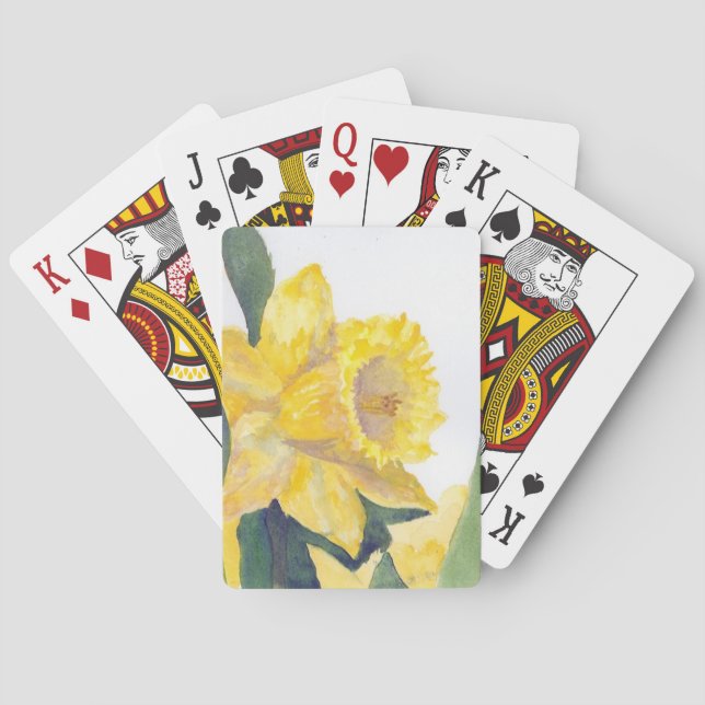 Baraja De Cartas Spring Daffodils (Reverso)