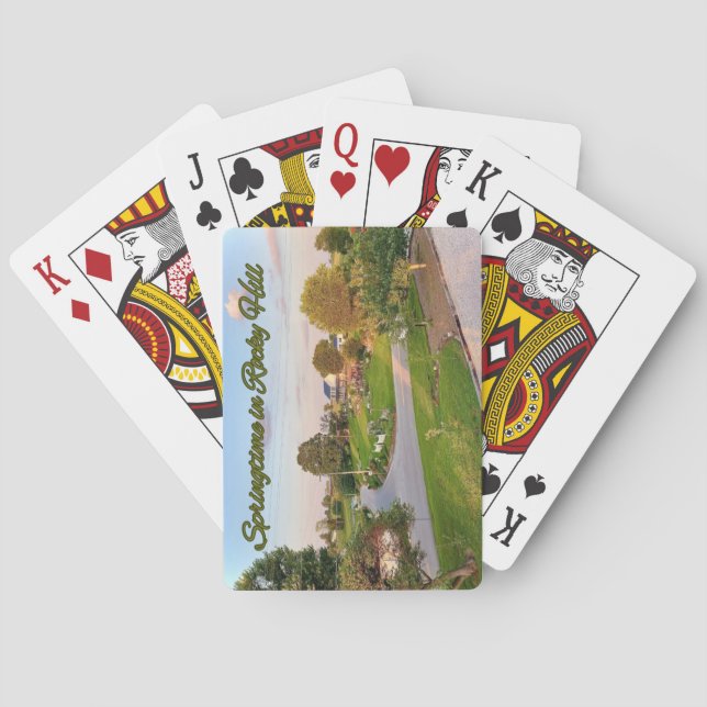 Baraja De Cartas Springtime in Rocky Hill (Reverso)