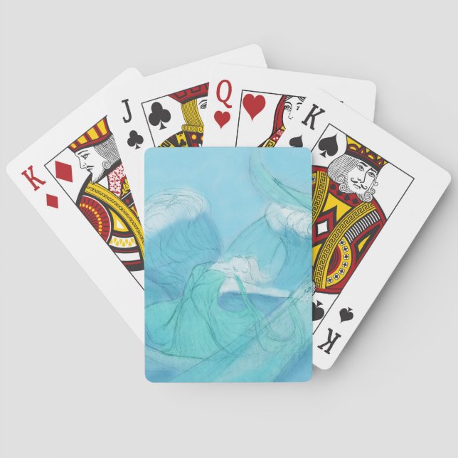 Baraja De Cartas Sprite de agua (Reverso)