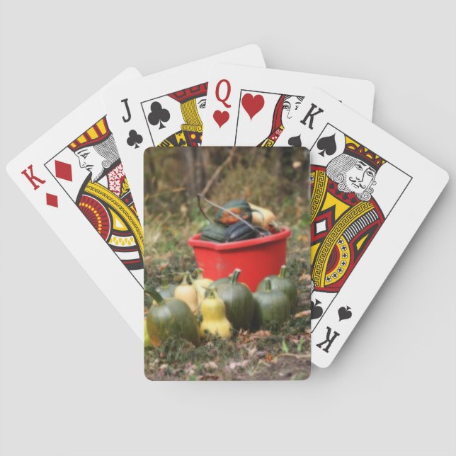 Baraja De Cartas Squash Country Garden Harvest Orton (Reverso)