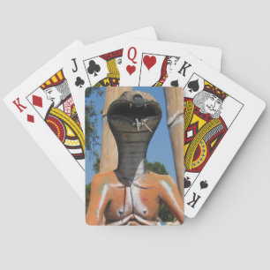 Baraja De Cartas Sr. Snake AKA Cobra Jefe ... Infierno Budista