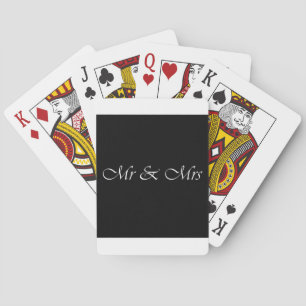 Baraja De Cartas Sr. y Sra.
