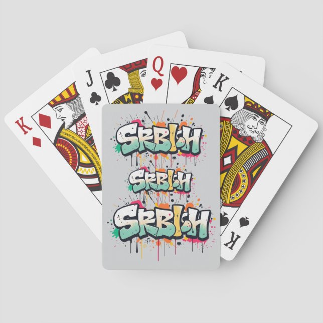 BARAJA DE CARTAS SRBIH (Reverso)