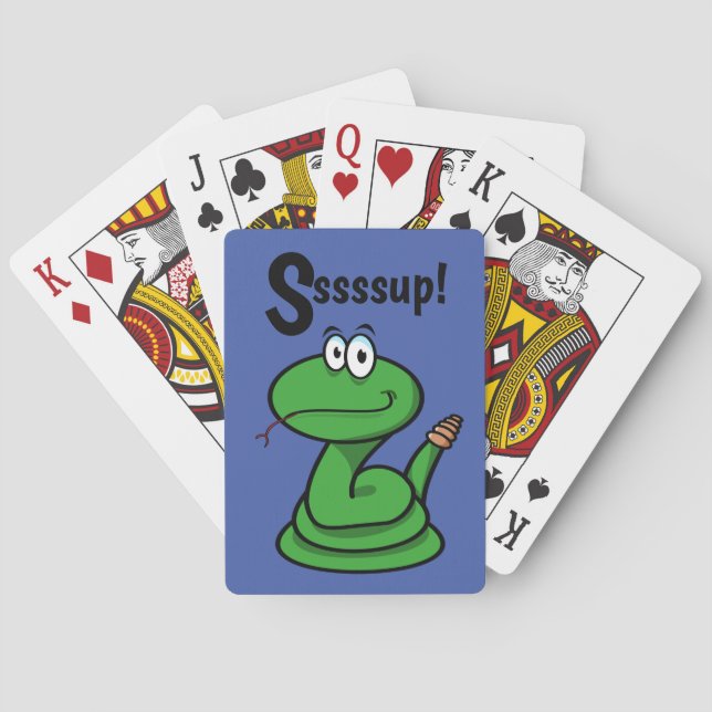 Baraja De Cartas Sssssup! Serpiente (Reverso)