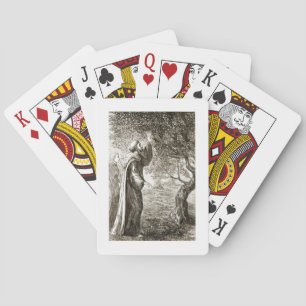 Baraja De Cartas St. El Columba cambia la fruta amarga en el dulce,