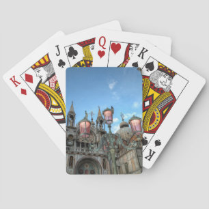 Baraja De Cartas St. Marks y lámpara, Venecia, Italia
